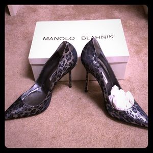 Manolo Blahnik “Savage” shoes. Never worn